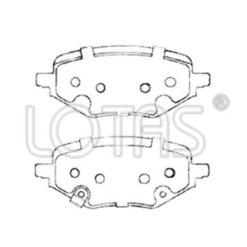 SP2588 Авто дисковый тормозный прокладка для Volvo